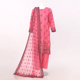Pakistani Embroidered 3 Pieces Suit